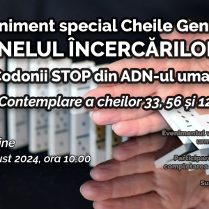 Inelul Încercărilor (Codonii STOP) 2024 - Cheile 12, 33 și 56